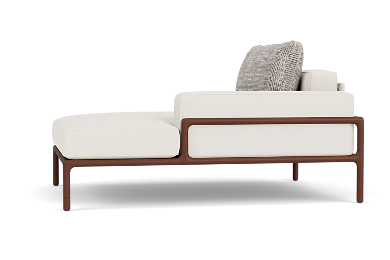Moto Right Arm Sectional Daybed - Brown Jordan Moto Right Arm Sectional Daybed - Brown Jordan